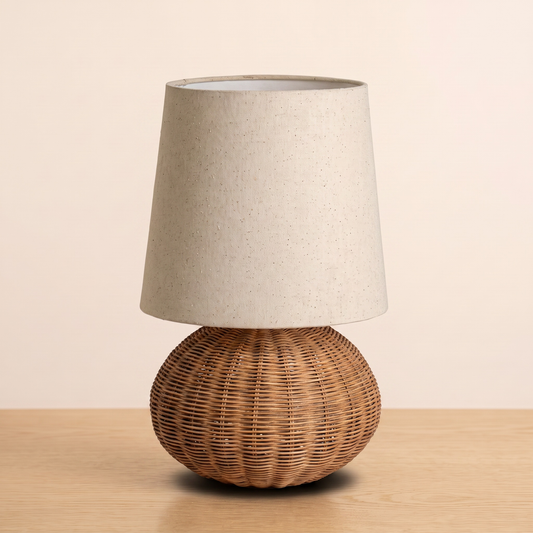 Braxton Rattan Table Lamp